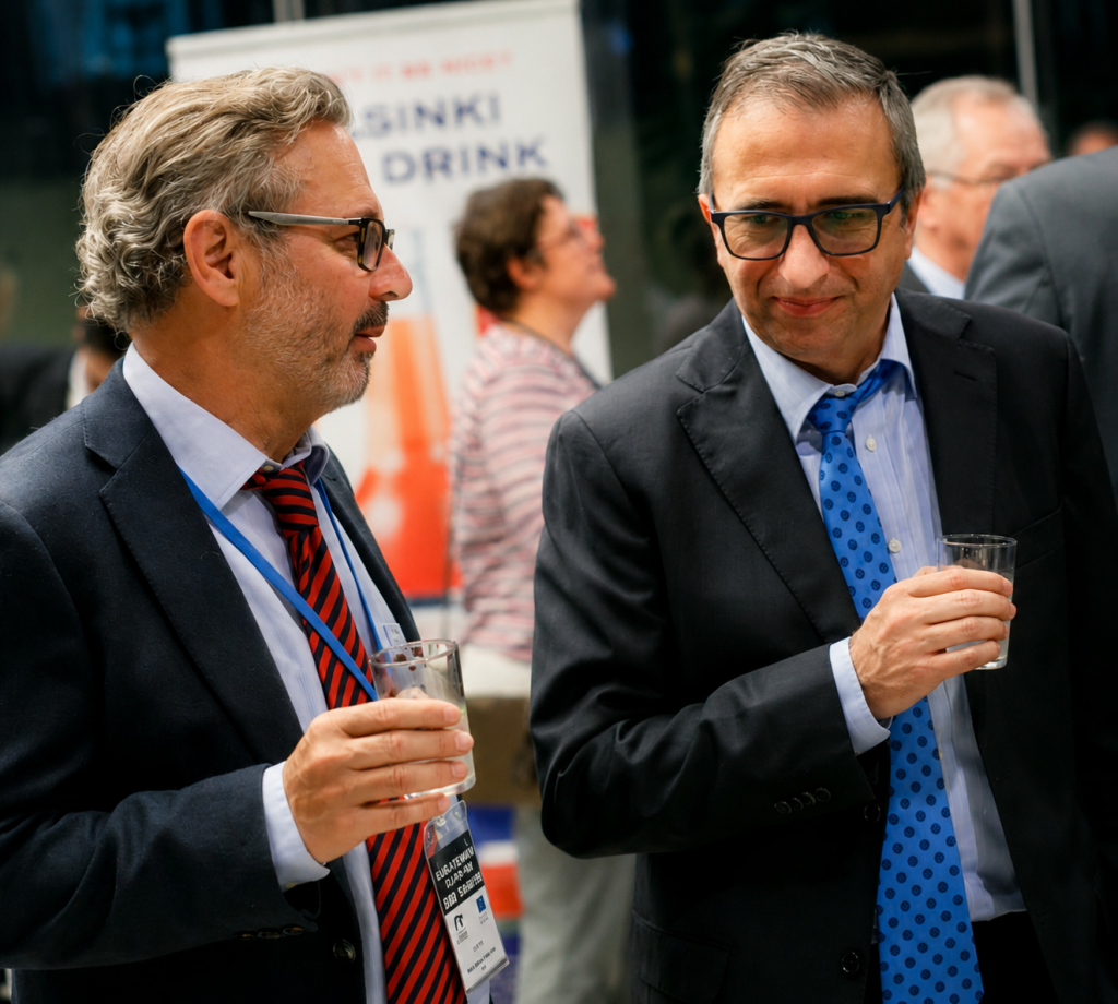 Un encuentro de la trayectoria empresarial del autor